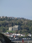 SX24903 Oystermouth Castle from Mumbles head.jpg.jpg
